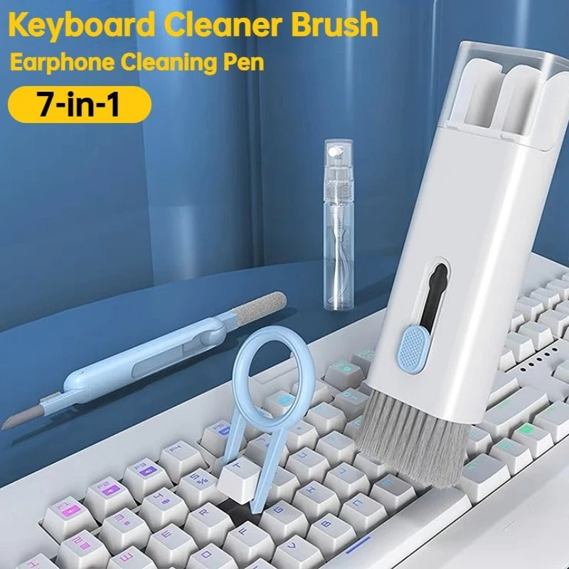 New Headset 7 In 1 Kit Scalable Keyboard Cleaner